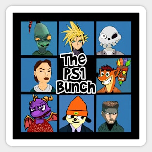 The PS1 Bunch Sticker